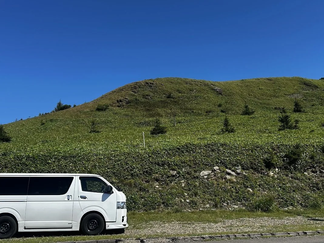 作業の社用車がハイエースになりました